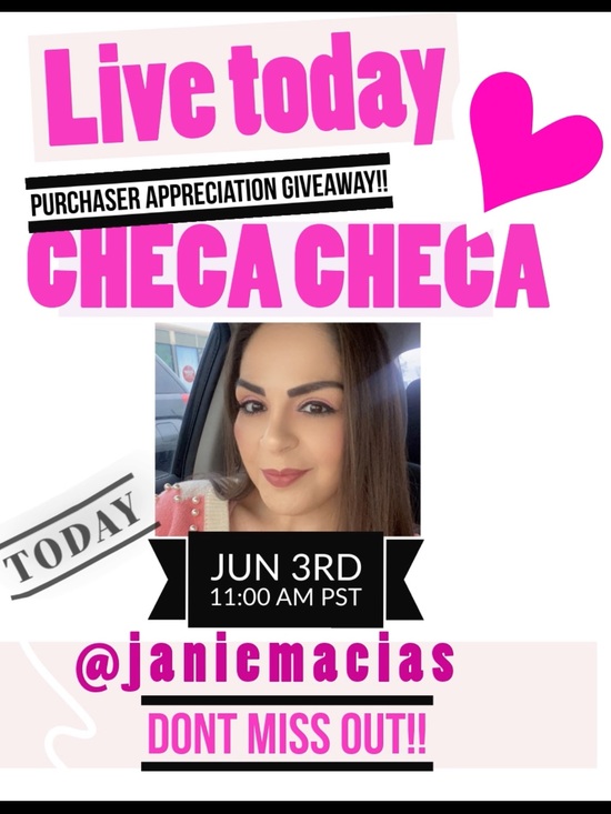 Other - JANIE MARTINEZ Live JUN 3rd , 2026 11:00 AM PST